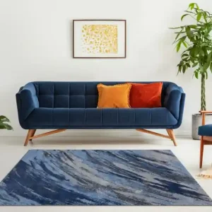 Koberec SOFT 6452 T73 68 modrý / světle šedý Koupit Online