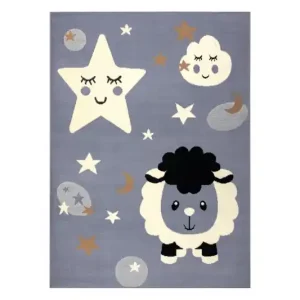 Koberec BCF FLASH Sheep 4000 ovce - šedý Cenový Hit
