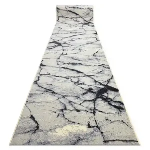 Levný Běhoun BCF BASE Stone 3988 mramor krém / šedý