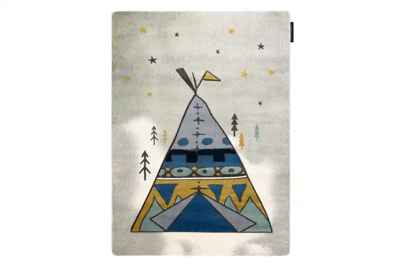 Koberec PETIT TIPI šedý Sleva