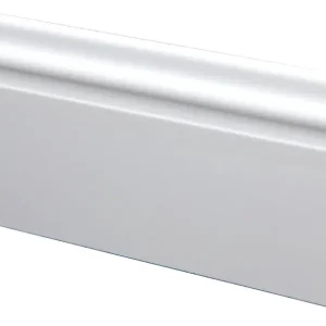 Soklová lišta MDF bílá L 10/4 250 cm Zlevněný