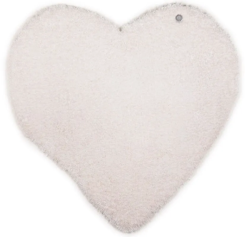 Koberec SOFT HEART bílý Akční Cena