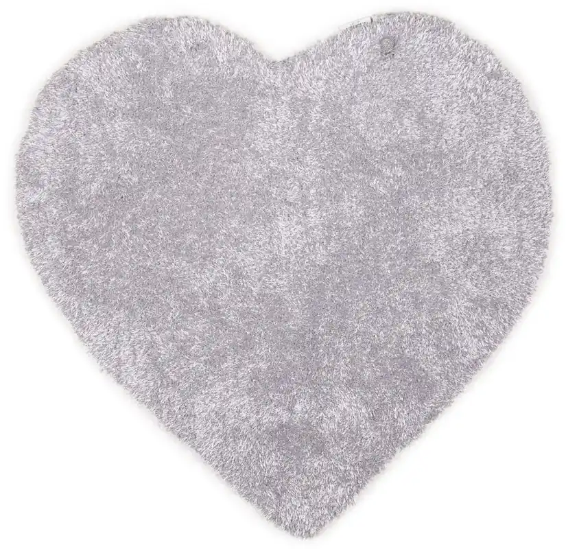 Koberec SOFT HEART šedý Expresní Doručení