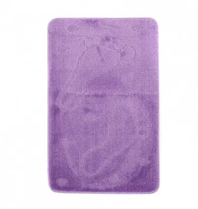 Koupelnový kobereček MONO 1001 tmavý šeřík 5805 1PC STOPA Top Prodej