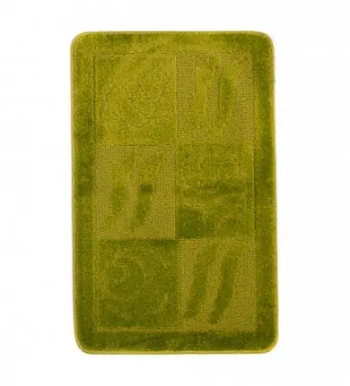 Top Prodej Koupelnový kobereček MONO 1107 tmavě šedý 1107 zelený 4605 1PC BANAN