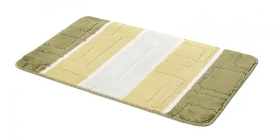 Koupelnový kobereček MULTI A5019 obklad - zelený Finální Výprodej