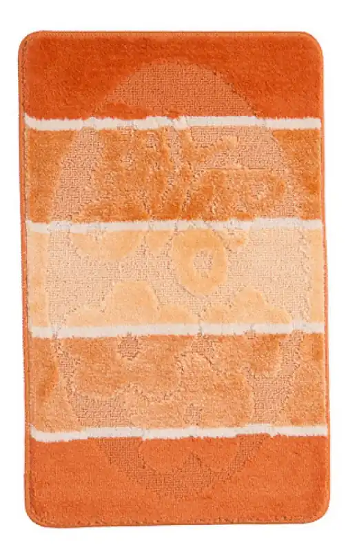 Koupelnový kobereček MONO 1125 oranžový 5004 1PC Motýl Akční Nabídka