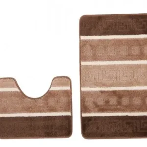 Kup Teď Sada koupelnových koberečků MULTI B5016 řecký, camel, hnědý
