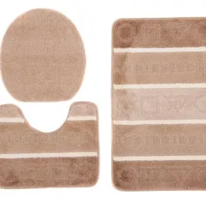 Must-Have Sada koupelnových koberečků MULTI C5015 béžový FIGURY