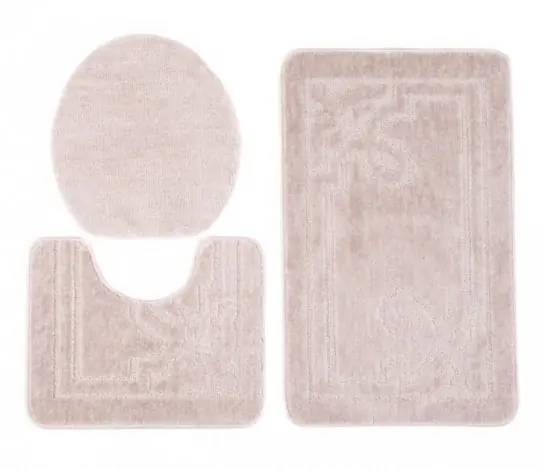 Ihned K Objednání Sada koupelnových koberečků MONO IXXX pastel 8121 3PC květ