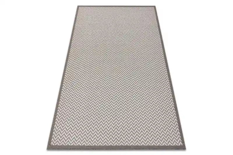 Jen Po Omezenou Doba Koberec SIZAL BORDERO 2901 krém / taupe