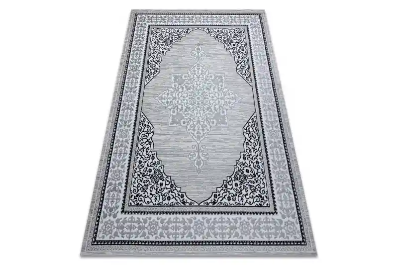 Koberec GLOSS 8490 52 Ornament - sloní kost, šedý Top Prodej