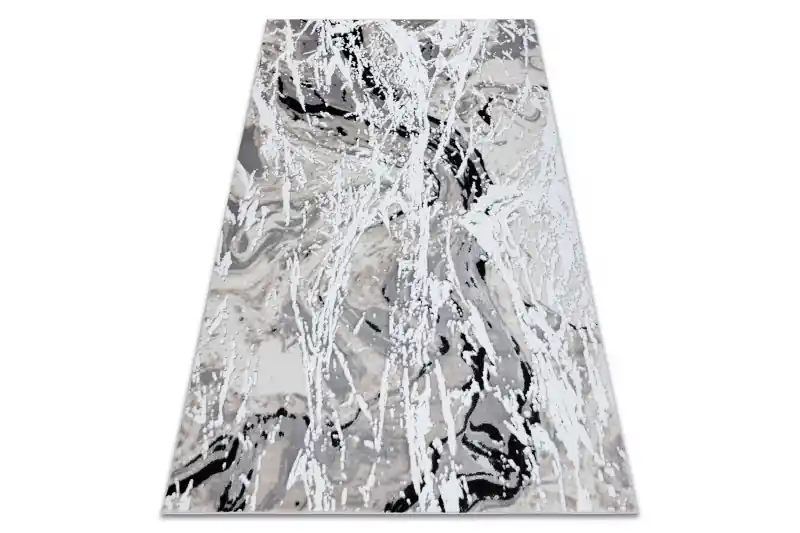 Výhodná Nabídka Koberec GLOSS 8488 37 abstrakcia, glamour - béžový, šedý