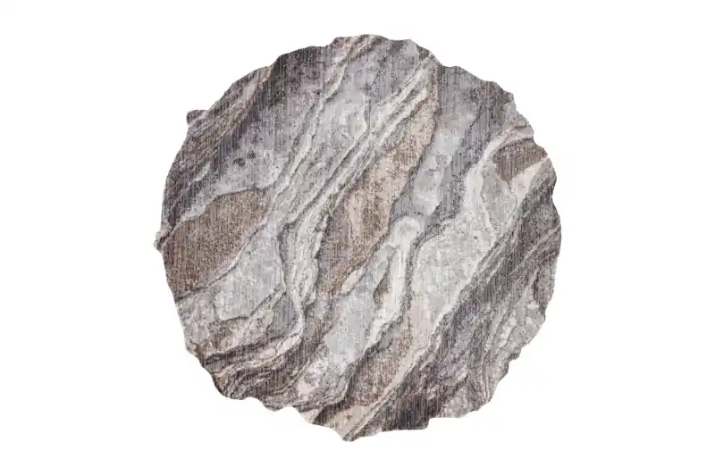 Aktuální Koberec TINE 75313C Skála, kámen - tmavě šedý / světle šedý