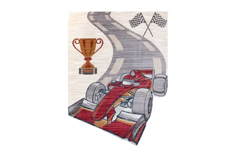Koberec TOYS 75327 Formula 1 - krém / červený, fuchsie Tovární Cena