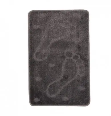 Autentický Koupelnový kobereček MONO 1001 tmavě šedý 6203 MONO 1PC STOPA