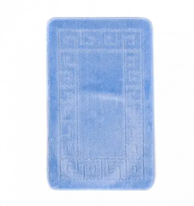 Koupelnový kobereček MONO 1030 modrý 5004 1PC řecký Expresní Doručení