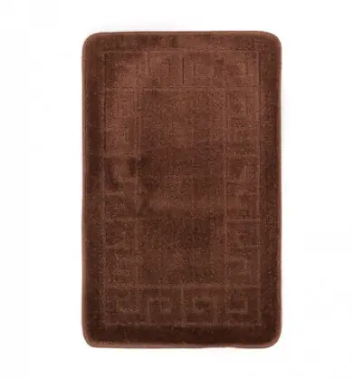 Koupelnový kobereček MONO 1030 hnědý 8121 1PC řecký Poslední Šance