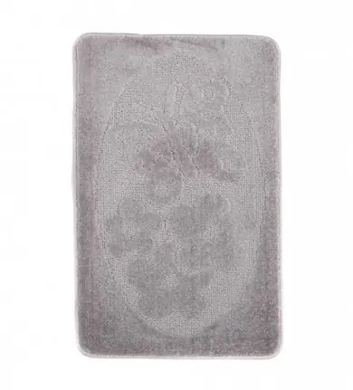Koupelnový kobereček MONO 1125 šedý 6213 1PC Motýl Výprodej