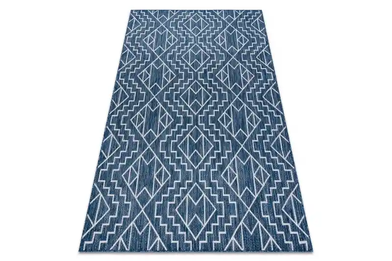 Koberec šňůrkový SIZAL SION geometrický, Rombo 21778 granát / ecru Pouze Dnes
