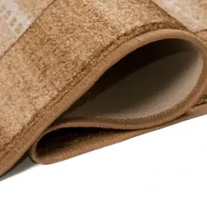 Akční Cena Hrubý protiskluzový běhoun PERU koňak