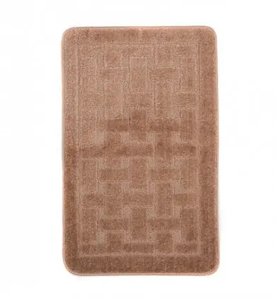 Koupelnový kobereček MONO 1039 camel 3305 1PC KRATKA Jen Po Omezenou Doba