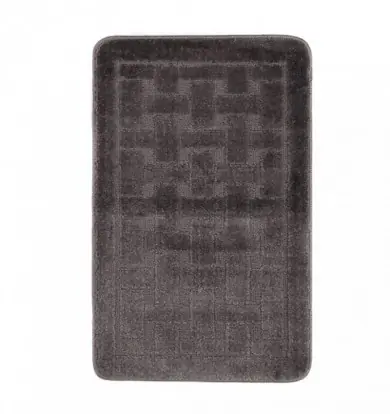 Nová Kolekce Koupelnový kobereček MONO 1039 tmavě šedý 6203 1PC KRATKA