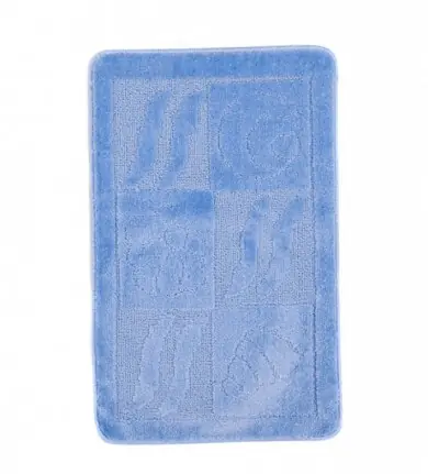 Sezónní Sleva Koupelnový kobereček MONO 1107 modrý 5004 1PC BANAN