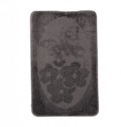 Koupelnový kobereček MONO 1125 tmavě šedý 6203 1PC Motýl Cenově Výhodný