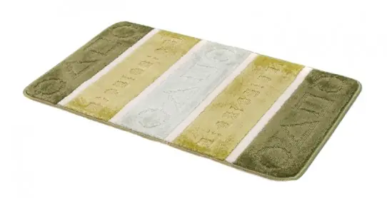 Cenový Hit Koupelnový kobereček MULTI A5015 zelený FIGURY