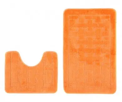 Ověřený Sada koupelnových koberečků MONO 1039 meloun 2010 2PC KRATKA
