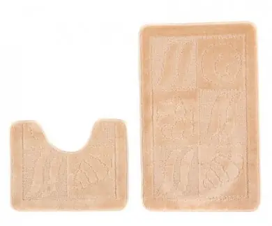 Objednat Nyní Sada koupelnových koberečků MONO 1107 béžový 1422 2PC BANAN