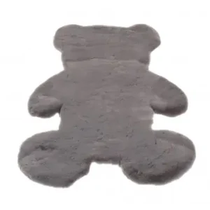 Kobereček RABBIT FUR TEDDY BEAR tmavě šedý Jen Po Omezenou Doba