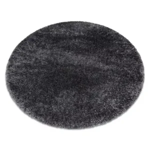 Ihned K Objednání Koberec FLUFFY kruh šedý