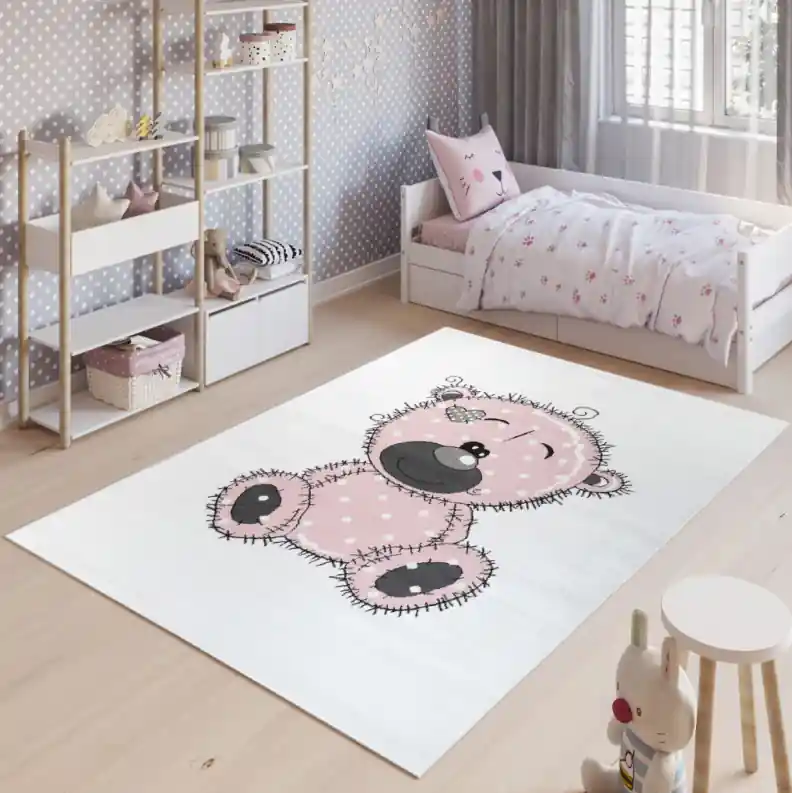Must-Have Dětský koberec PINKY DB67A EWL bílý