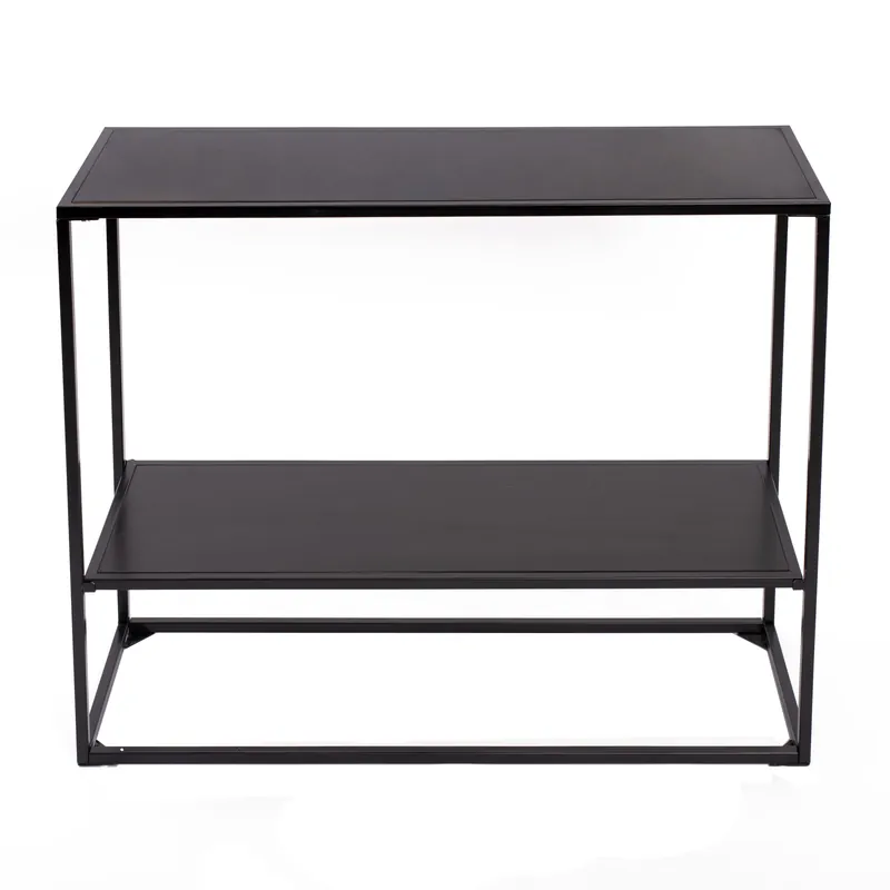 Must-Have Dvojitý konzolový stolek černý KW-PH19033B