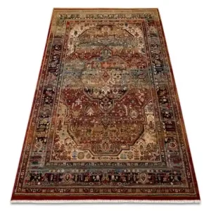 Víkendová Akce Koberec KESHAN Ornament orientální 7518/53528 béž / granát