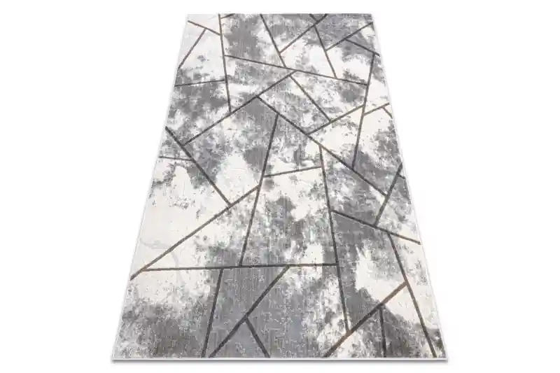 Must-Have Koberec NOBLE 1518 67 geometrický - krém / šedý