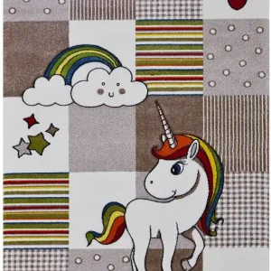 Koupit Online Dětský koberec DIAMOND KIDS UNICORN