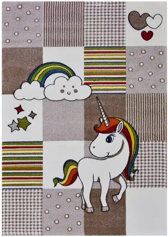 Koupit Online Dětský koberec DIAMOND KIDS UNICORN