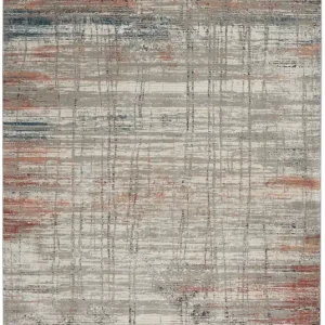 Koberec RUSTIC TEXTURE 12 IVORY/BLUE Nejprodávanější