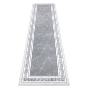 Koberec / Běhoun GLOSS 2813 27 ramka, řecký - šedý Ověřený