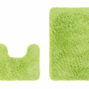 Sada koupelnových koberečků SILK ARTS -61 2PC zelená Pouze Dnes