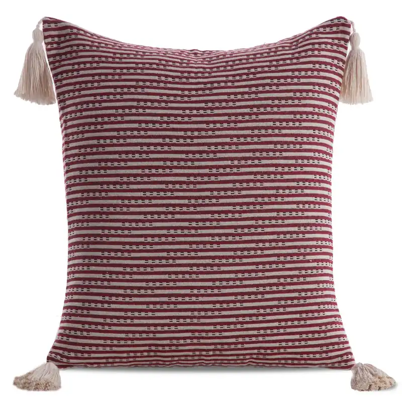 Povlak na polštář BOHO 6 bordová Must-Have