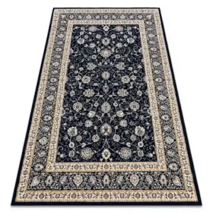 Koberec JADE 45014/530 Ramka, květiny granátový / béžový Jen Po Omezenou Doba