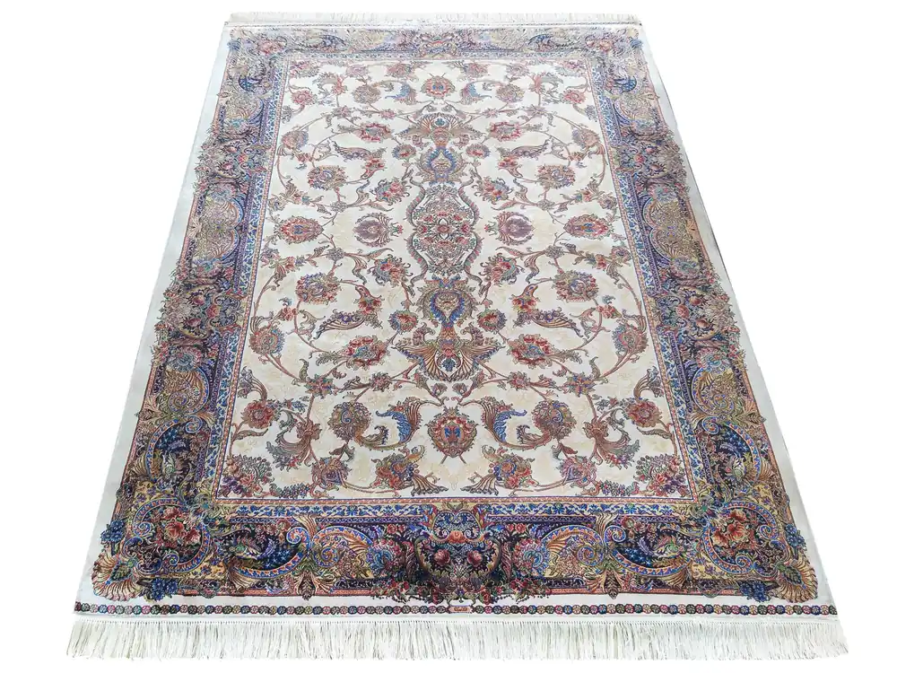 Koberec Exkluzivní Qum Silk 08 krémový Levný
