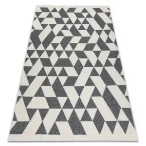 Koupit Online Koberec TWIN 22992 Geometrický antracit / krém