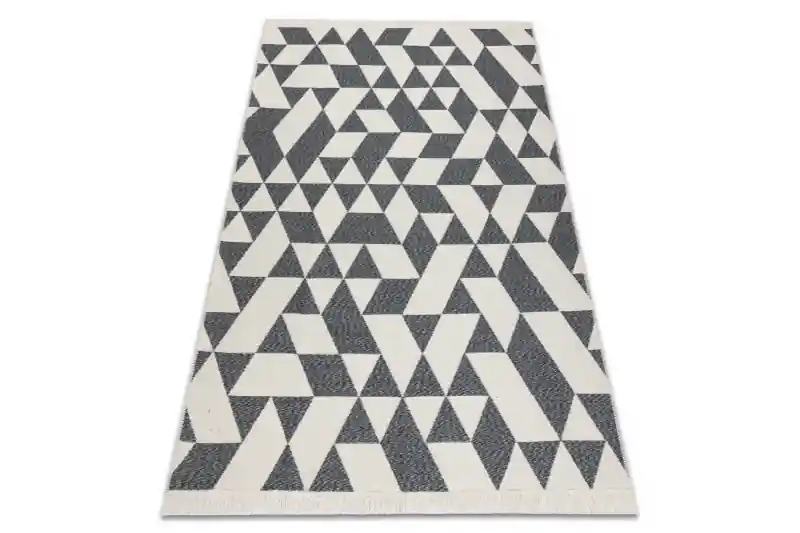 Koupit Online Koberec TWIN 22992 Geometrický antracit / krém