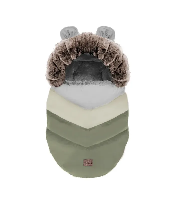 Dětský spací pytel TEDDY PRO-V - pastel/zelený Omezená Nabídka