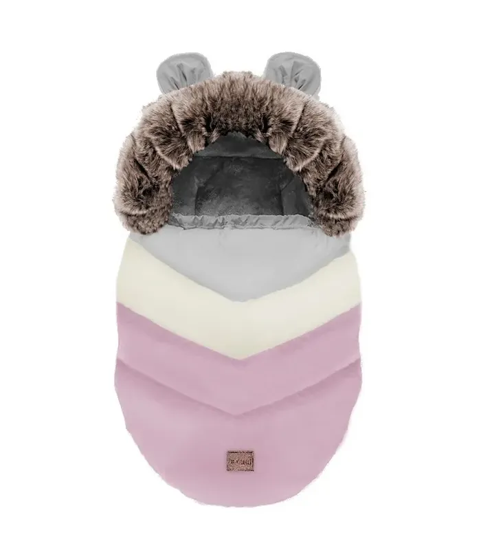 Ověřený Dětský spací pytel TEDDY PRO-V - pastel/růžový